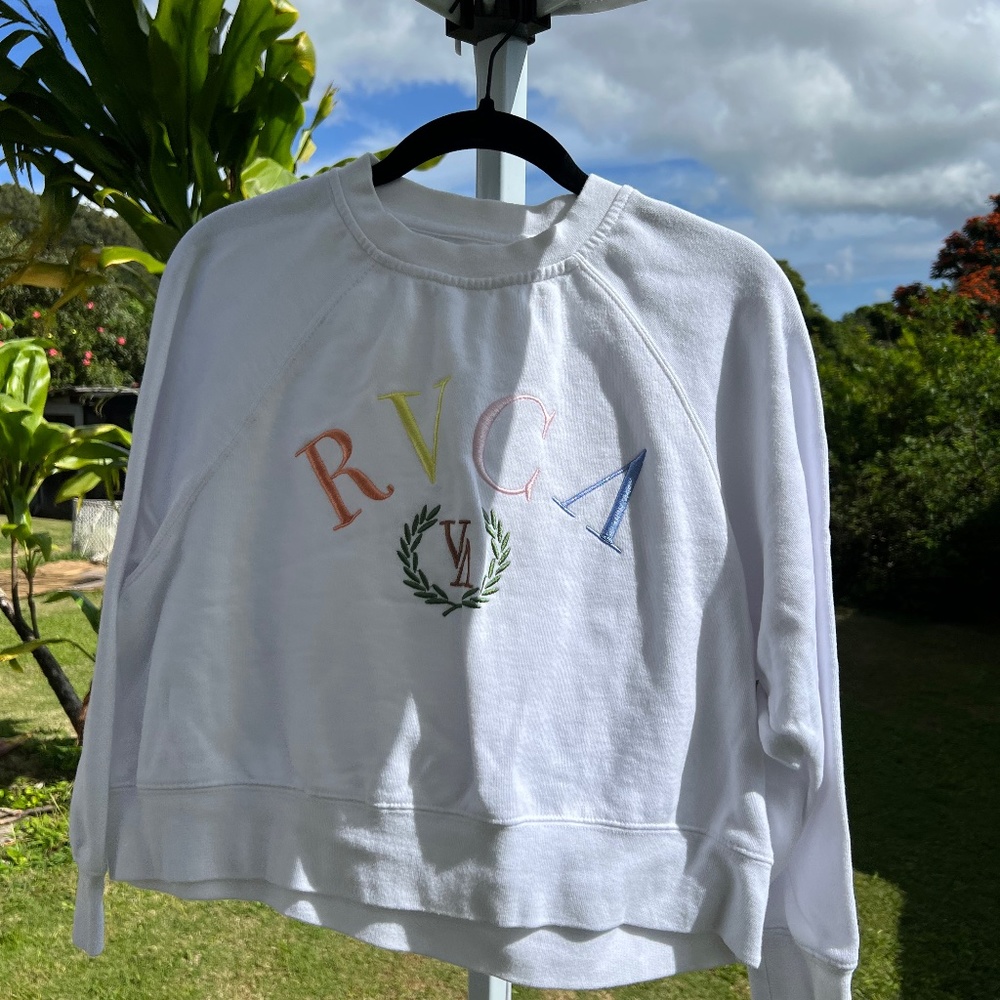 RVCA cropped long sleeve